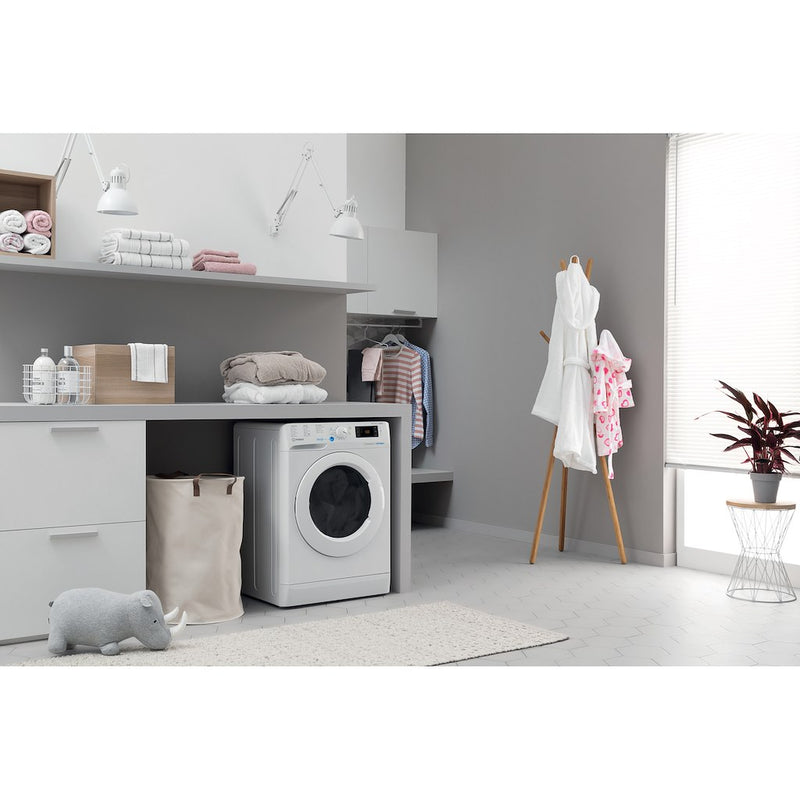 Indesit BDE86436WVUKN 1400 RPM 8KG Wash 6KG Dry Washer Dryer - White