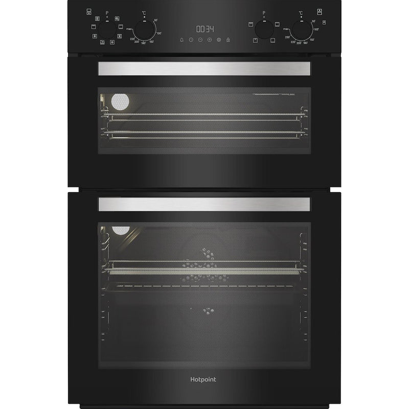 Hotpoint DIH82GB Built-In Double Oven - Black