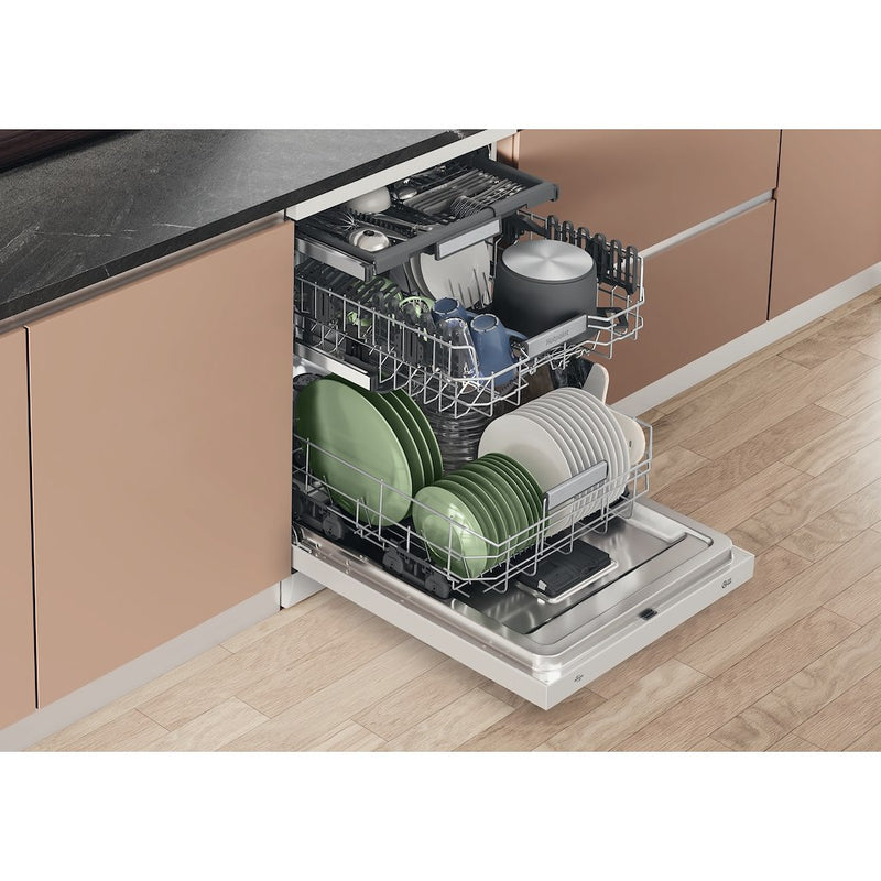 Hotpoint Maxi Space H7F HS41 UK Freestanding 15 Place Settings Dishwasher