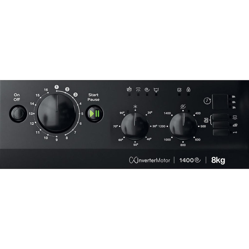 Indesit MTWC 81495 BK UK Freestanding 8kg 1400rpm Washing Machine