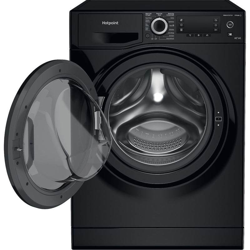 Hotpoint NDD8636BDAUK Freestanding Washer Dryer