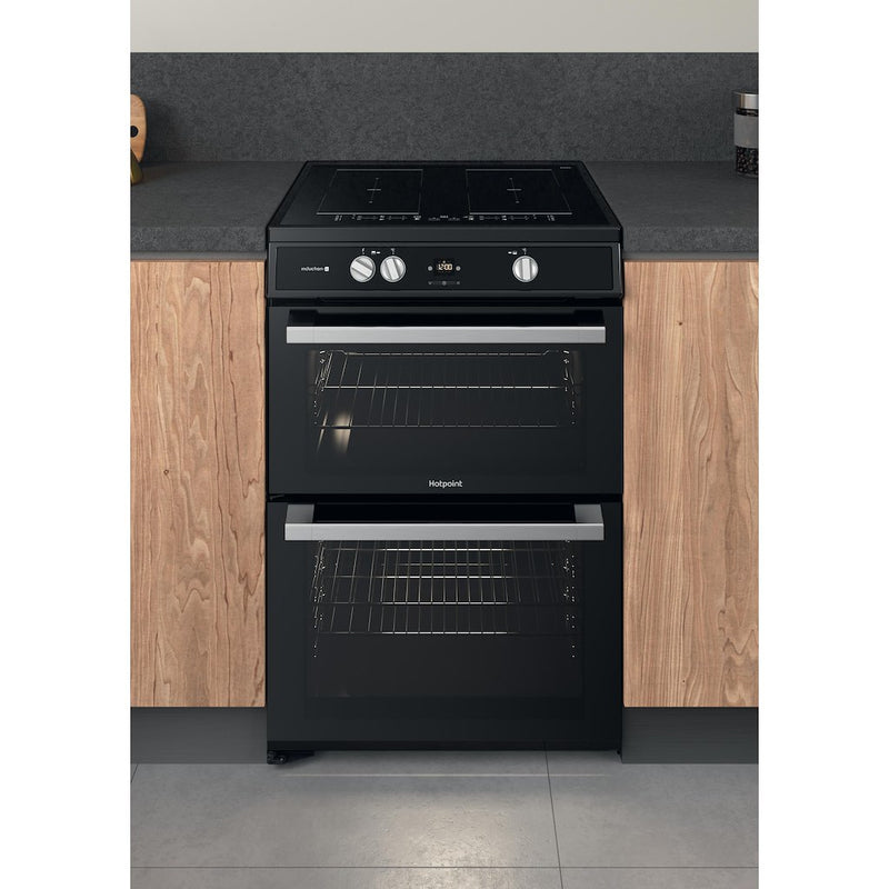 Hotpoint HDT67I9HM2C/UK Double cooker - Black