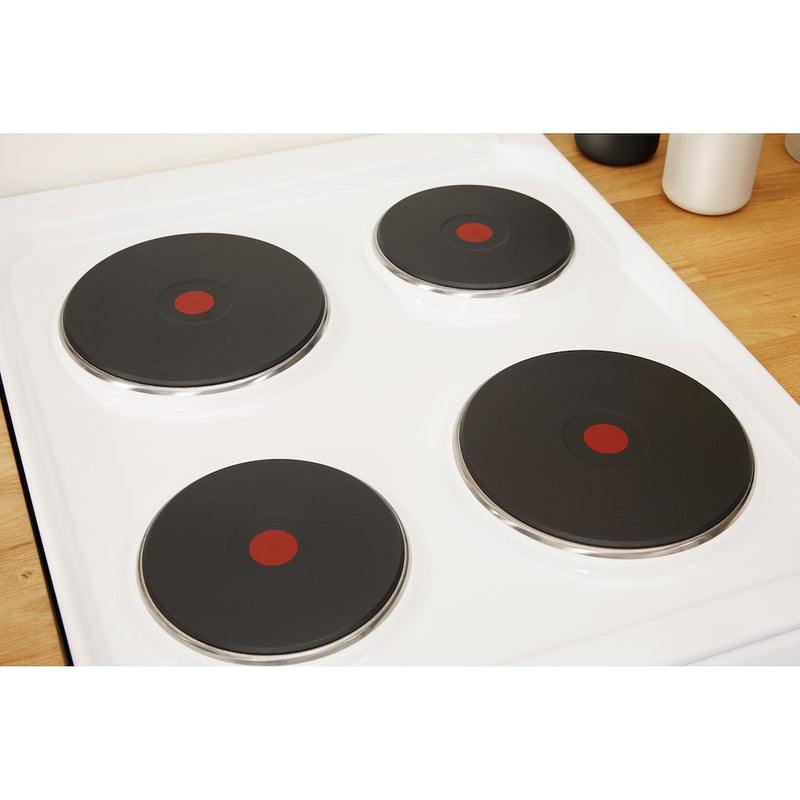 Indesit IS5E4KHW/UK Cooker - White