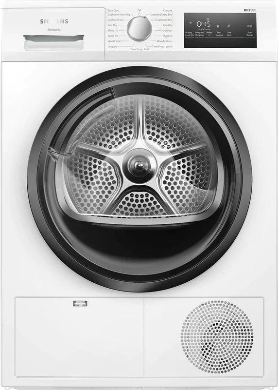 Siemens iQ 300 WT45N203GB, condenser tumble dryer