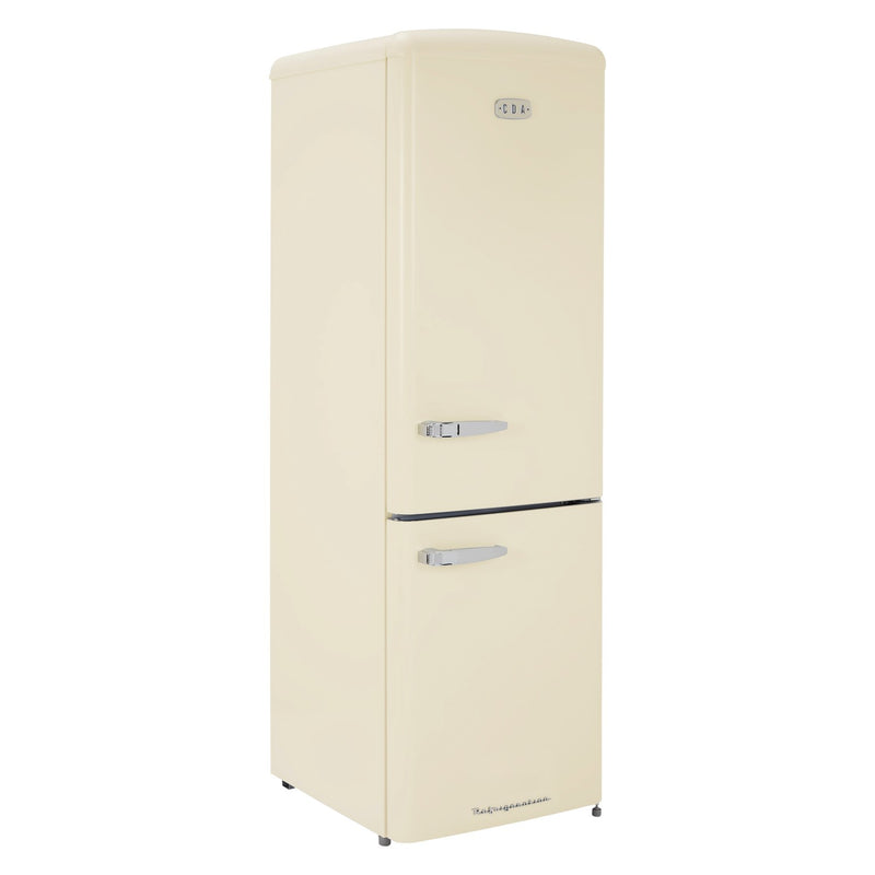CDA Florence Barley Retro 60cm Freestanding Frost Free 60/40 Fridge Freezer
