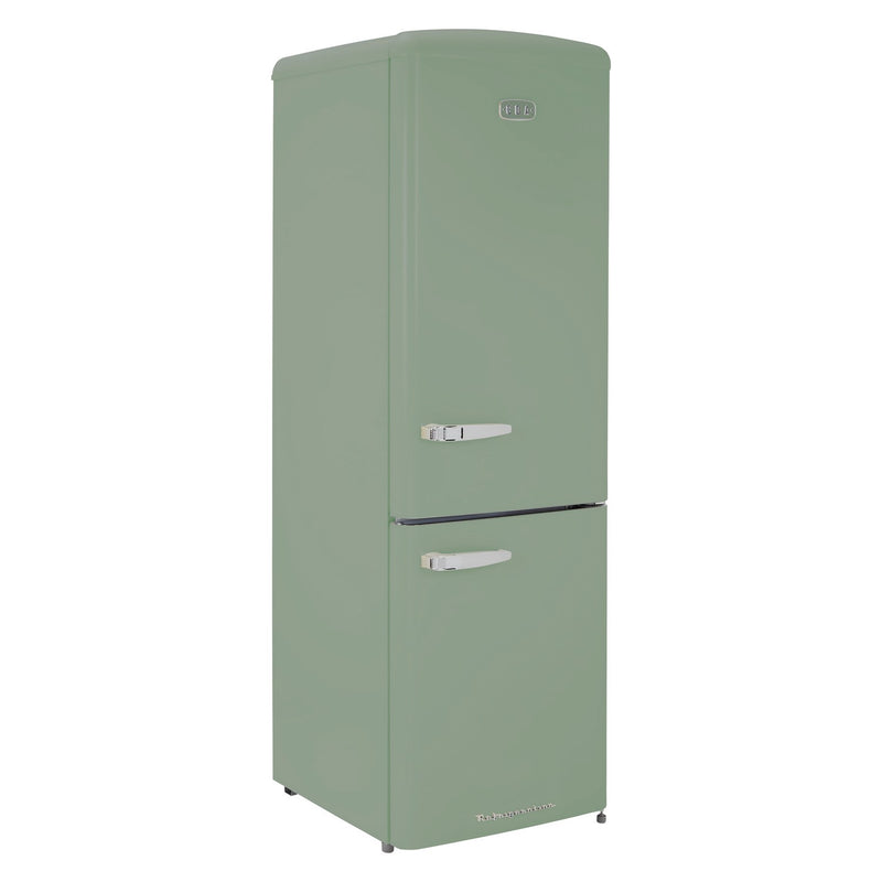 CDA Florence Meadow Retro 60cm Freestanding Frost Free 60/40 Fridge Freezer