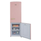 CDA Florence Tea Rose Retro 60cm Freestanding Frost Free 60/40 Fridge Freezer