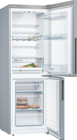 Bosch Series 4 KGV33VLEAG, Free-standing fridge-freezer with freezer at bottom