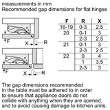 Neff N 50 KU2222FD0G, built-under fridge with freezer section