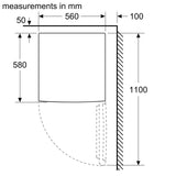 Bosch Series 2 KTR15NWEAG, Under Counter Fridge