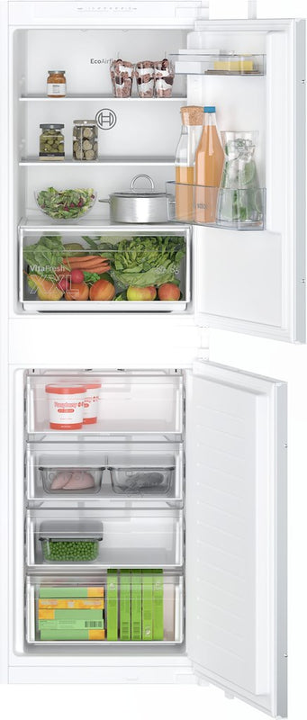 Bosch Series 2 KIN85NSE0G, Built-in fridge-freezer with freezer at bottom