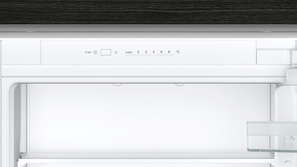 Siemens iQ 100 KI87VNSE0G, built-in fridge-freezer with freezer at bottom