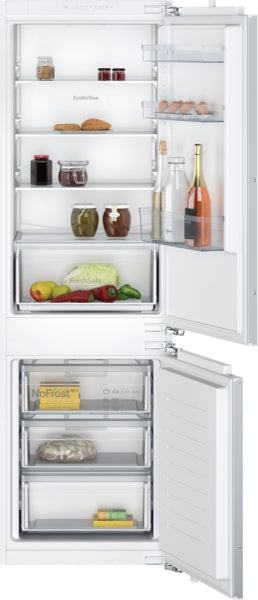 Neff N 30 KI7861FE0G, built-in fridge-freezer with freezer at bottom