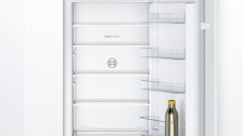 Bosch Series 2 KIV87NSE0G, Built-in fridge-freezer with freezer at bottom