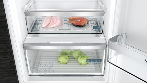 Siemens iQ 300 KI86NHFE0, Built-in fridge-freezer with freezer at bottom