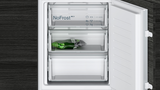 Siemens iQ 300 KI86NVSE0G, Built-in fridge-freezer with freezer at bottom