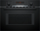 Bosch Series 4 CMA583MB0B, Built-in microwave oven with hot air