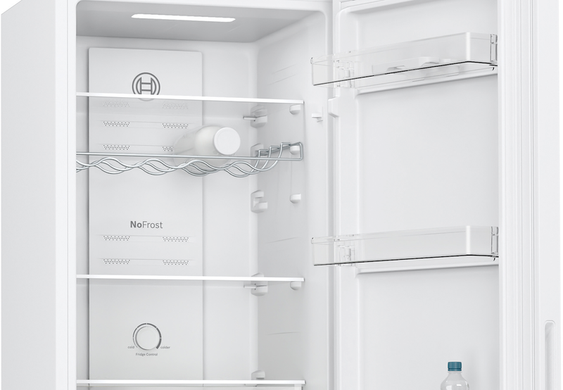 Bosch Series 2 KGN27NWEAG, Free-standing fridge-freezer with freezer at bottom