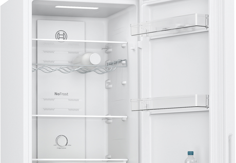 Bosch Series 2 KGN27NWEAG, Free-standing fridge-freezer with freezer at bottom