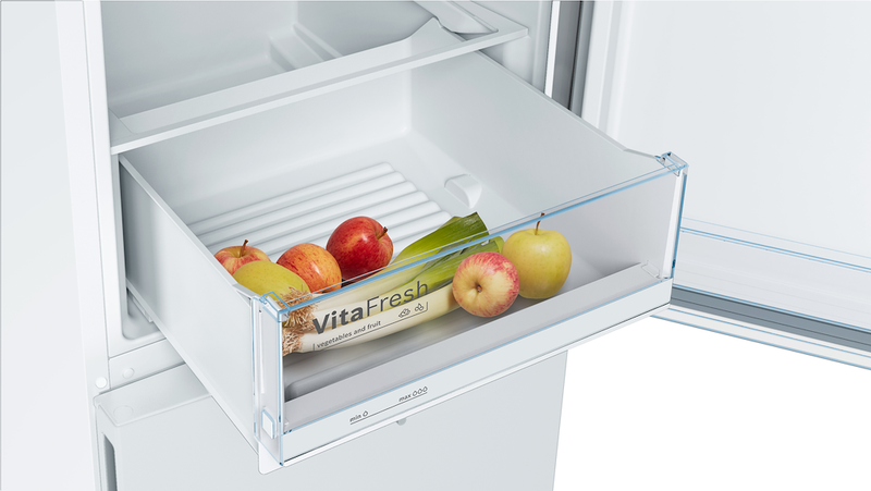 Bosch Series 4 KGV336WEAG, Free-standing fridge-freezer with freezer at bottom
