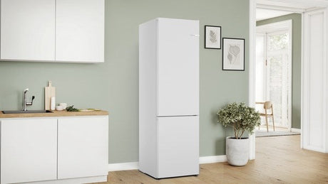 Bosch Series 4 KGN392WDFG, Free-standing fridge-freezer with freezer at bottom