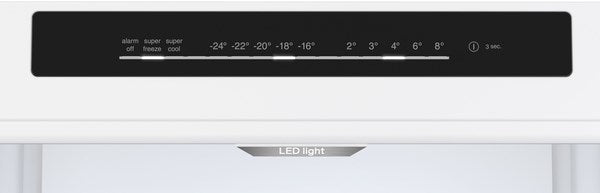 Bosch Series 4 KGN392WDFG, Free-standing fridge-freezer with freezer at bottom