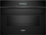 Siemens iQ 700 CM924G1B1B, Built-In Compact Oven with Microwave Function