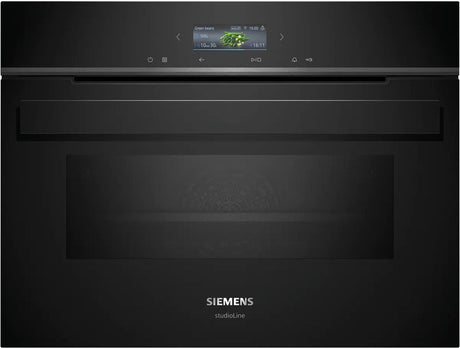 Siemens iQ 700 CM924G1B1B, Built-In Compact Oven with Microwave Function