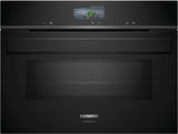 Siemens iQ 700 CM976GMB1B, Built-In Compact Oven with Microwave Function