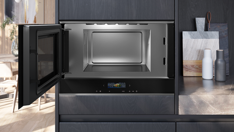 Siemens iQ 700 BF722L1B1B, Built-in microwave oven
