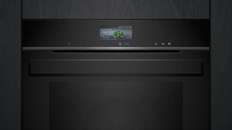 Siemens iQ 700 HR976GMB1B, Built-In Oven with Steam Function