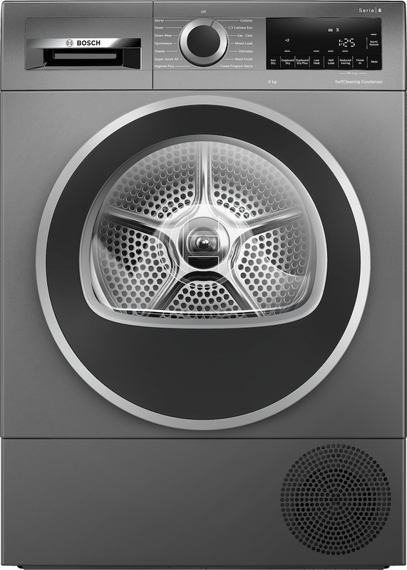 Bosch Series 6 WQG245R9GB, Heat pump tumble dryer