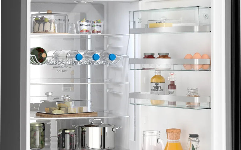 Siemens iQ 500 KG39NEXBF, free-standing fridge-freezer with freezer at bottom
