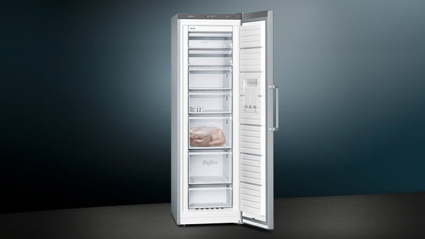 Siemens iQ 300 GS36NVIEV, free-standing freezer