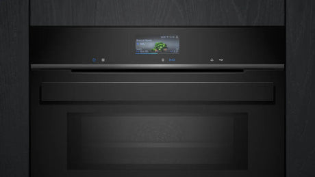 Siemens iQ 700 CM976GMB1B, Built-In Compact Oven with Microwave Function