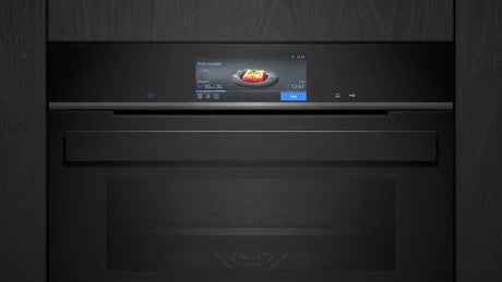 Siemens iQ 700 CS958GDD1, Built-In Compact Oven with Steam Function