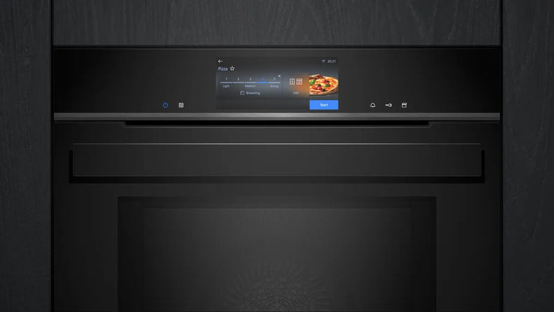 Siemens iQ 700 HN978GQB1B, Built-In Oven with Steam and Microwave Function