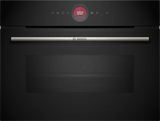 Bosch Series 8 CMG7241B1B, Built-in compact oven with microwave function