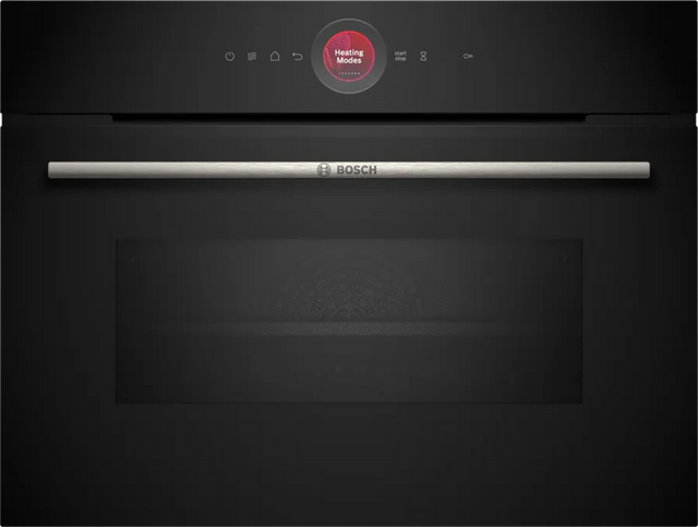 Bosch Series 8 CMG7241B1B, Built-in compact oven with microwave function