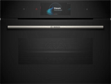 Bosch Series 8 CSG7584B1, Built-in compact oven with steam function