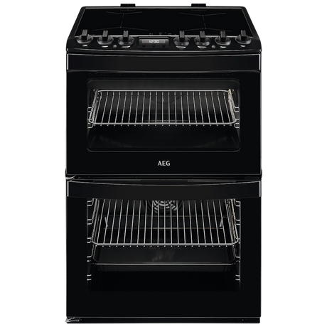 AEG CIB6743ACB Induction Electric Cooker with Double Oven