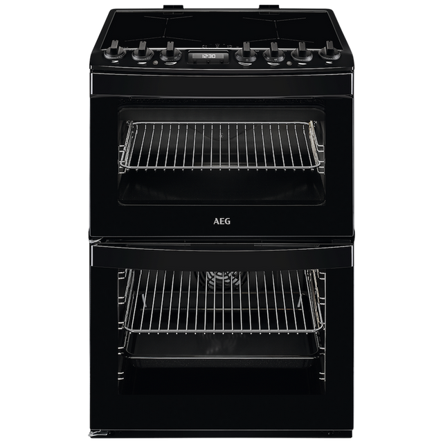 AEG CIB6743ACB Induction Electric Cooker with Double Oven