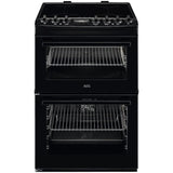 AEG CIX6540ACB Induction Electric Cooker with Double Oven