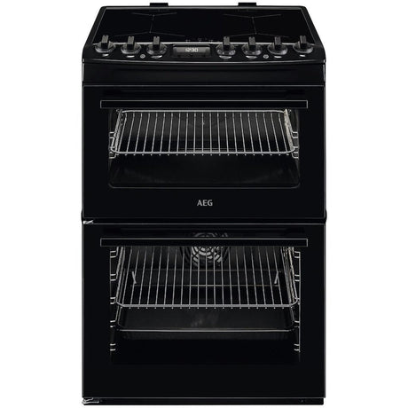 AEG CIX6540ACB Induction Electric Cooker with Double Oven