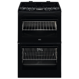 AEG CCX1530ACB Ceramic Electric Cooker with Double Oven