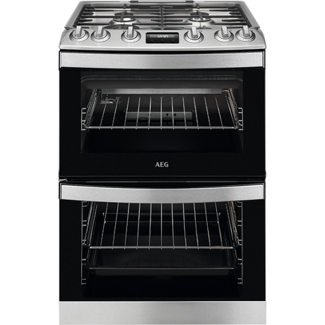 AEG CGB6131ACM Gas Cooker with Double Oven