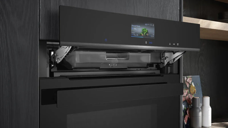 Siemens iQ 700 HR976GMB1B, Built-In Oven with Steam Function