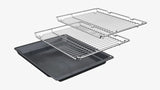 Bosch Series 4 HQA534BW3B, Built-in oven with added steam function