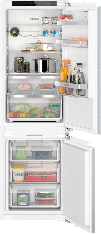 Siemens iQ 500 KI86NADD0, built-in fridge-freezer with freezer at bottom