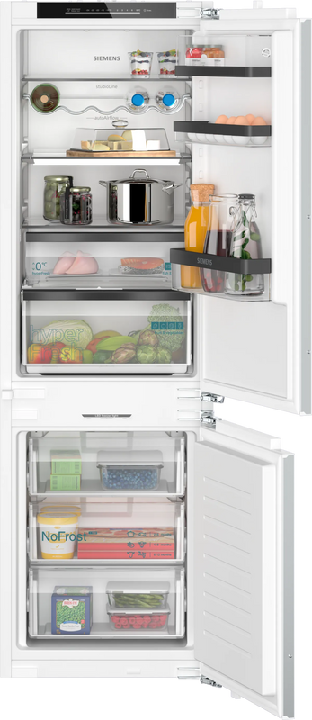 Siemens KI86NSDD0, Built-in fridge-freezer with freezer at bottom